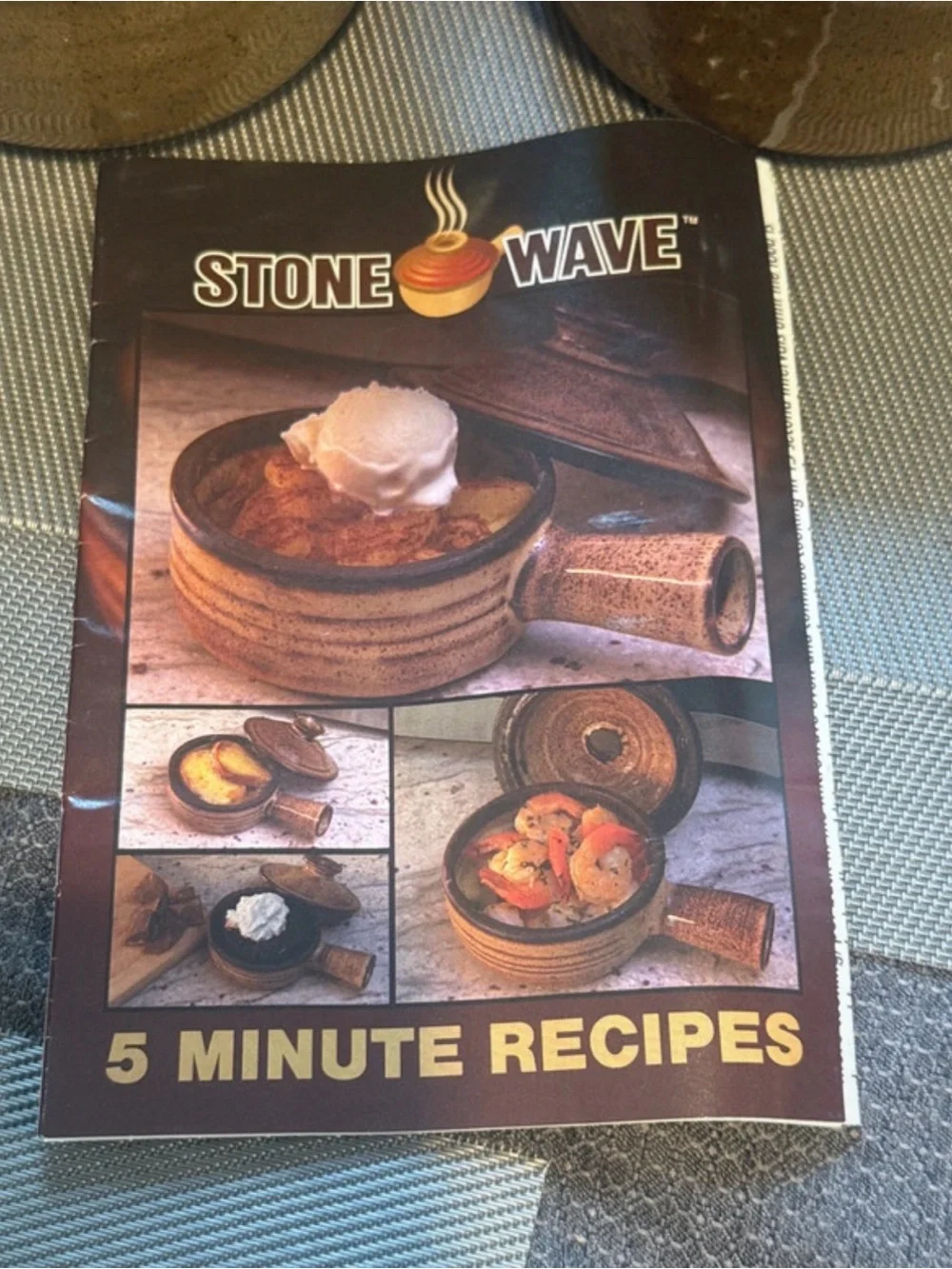 Stone Wave Microwave Cookers. Set of 2. New in box with recipe book.